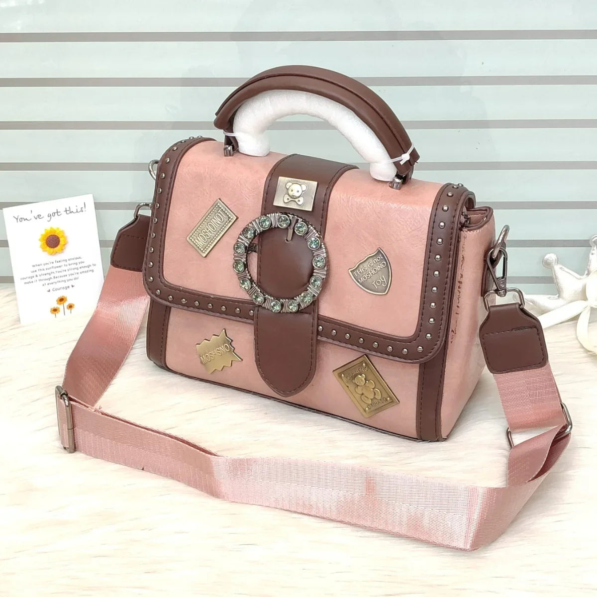 Moschino Luxe Cross Iconic Style in Every Step