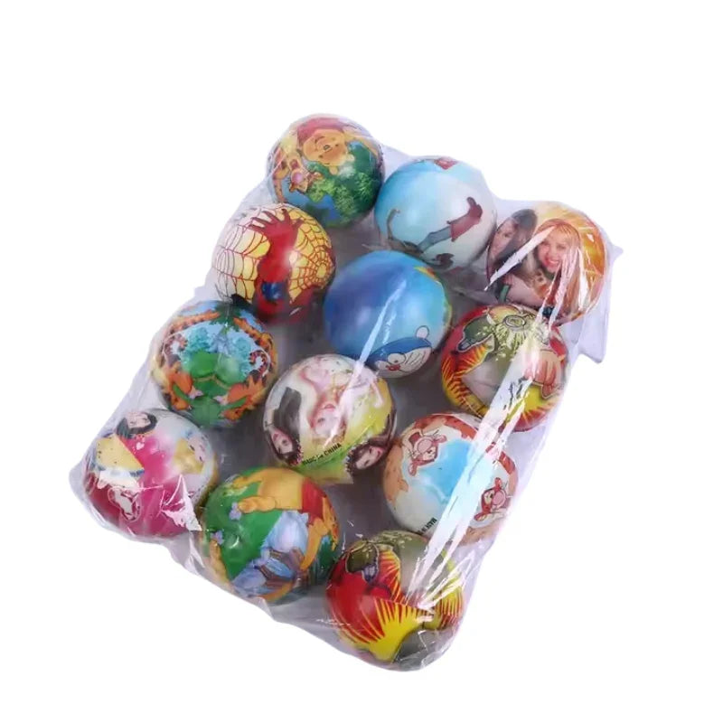 Squishy Pals High Quality Cartoon Stress Balls for Fun & Focus (Assorted)