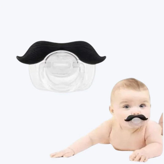 Lil’Gent Mustache Pacifier – Adorable Style Meets Soothing Comfort