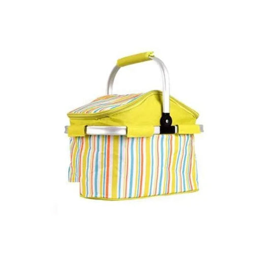 Baby Picnic Cooler Basket Large, Foldable & Insulated