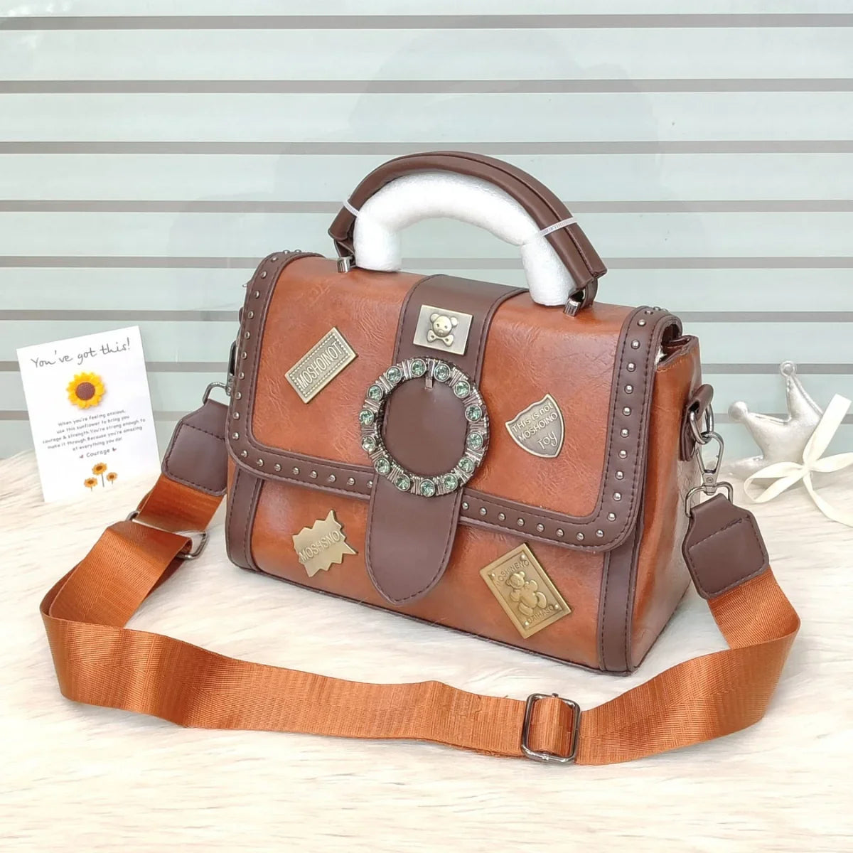 Moschino Luxe Cross Iconic Style in Every Step