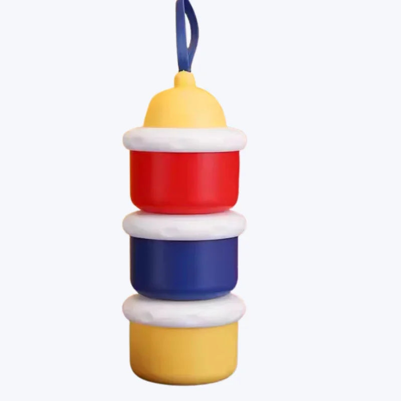 3-Layer Baby Formula Dispenser – Smart, Mess-Free Milk Storage On the Go