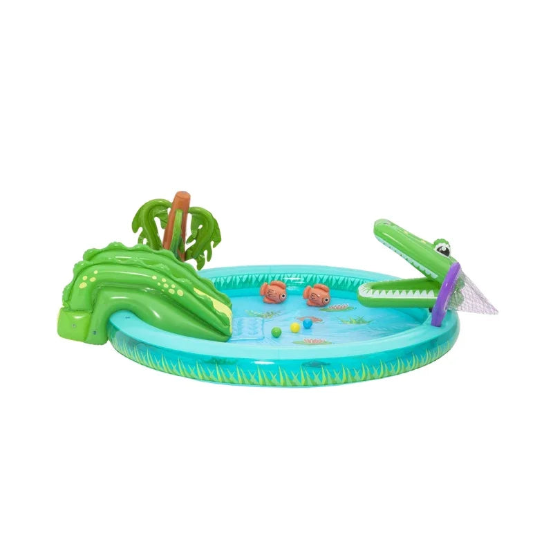 Bestway Crocodile Splash Adventure 7.4FT Play Center for Kids