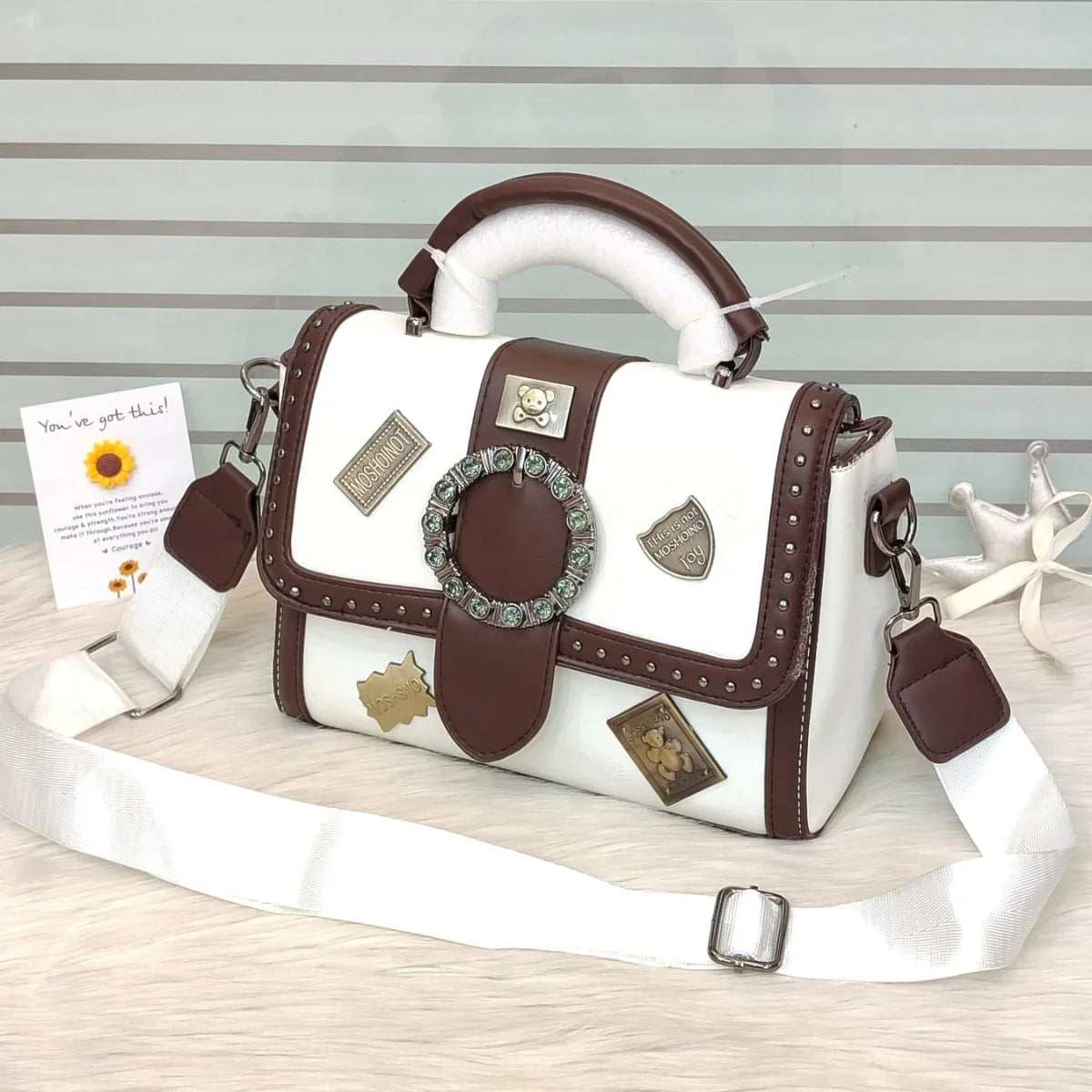 Moschino Luxe Cross Iconic Style in Every Step
