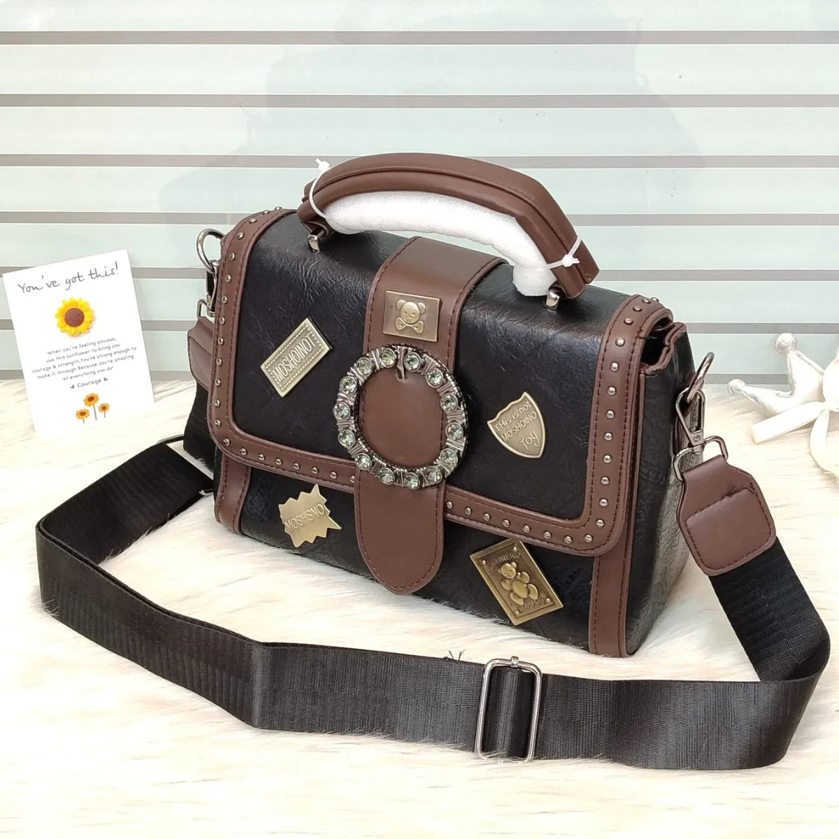 Moschino Luxe Cross Iconic Style in Every Step