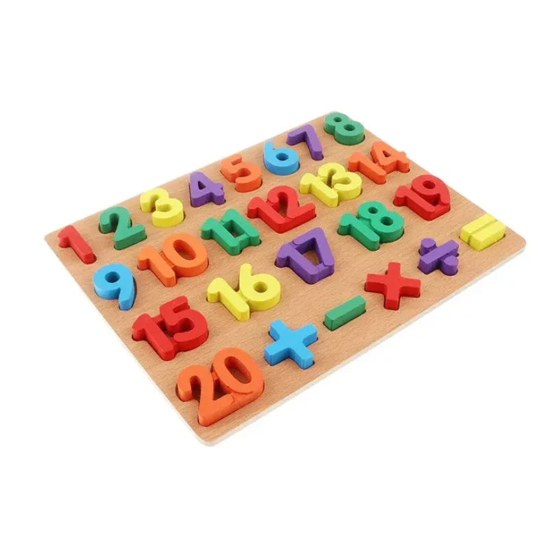 Wooden /Number Sorting Board – Fun and Educational Learning Toy for Kids