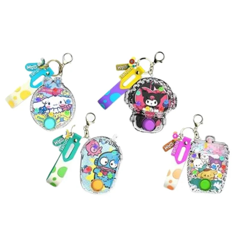 Dream Land Kurumi Water Game Keychains Cute, Fun & Collectible (Assorted)