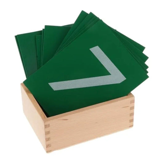 Urdu & Math Sandpaper Card Tactile Learning Tool for Early Writing & Number