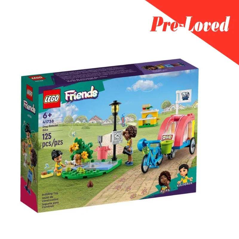 Pre-loved LEGO Freind Dog Rescue Block Building Set (Without box)