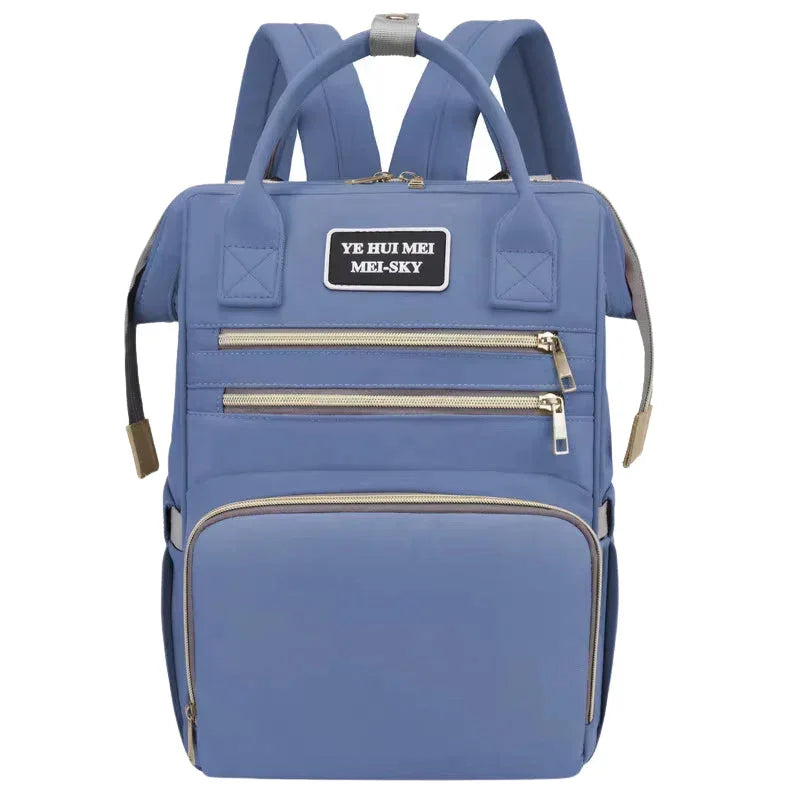 Multi-Purpose Mother and Baby Diaper Bag Fashionable Women s Casual Backpack