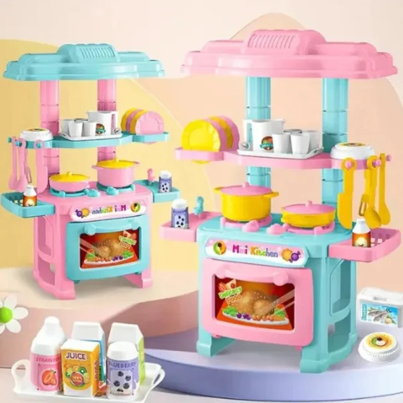 Culinary Kiddie Haven - Mini Kitchen Playset