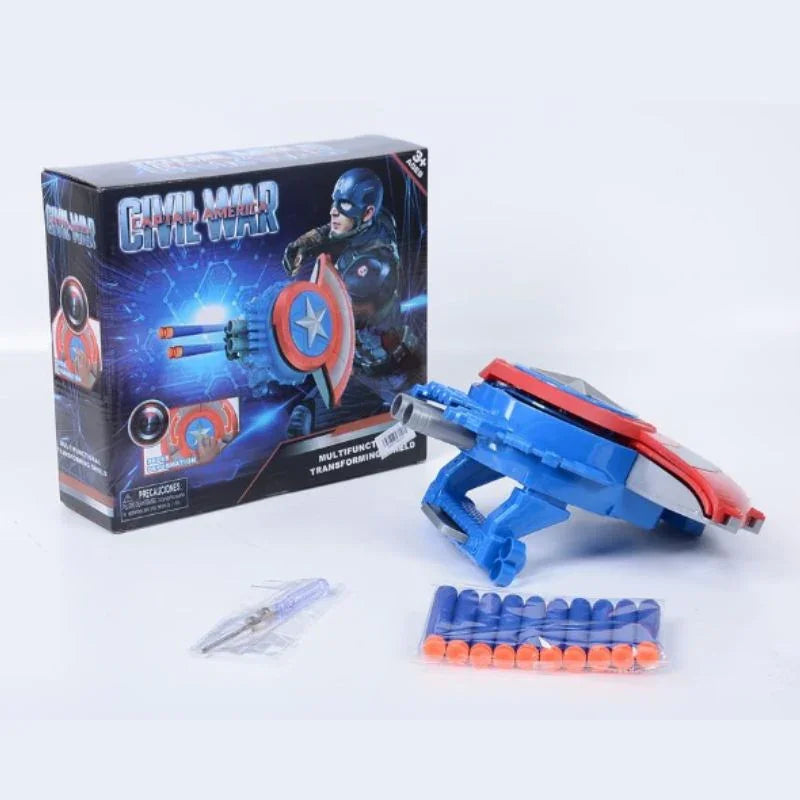 CAP.AMERICA DEFORMATION SOFT BULLET LAUNCHING SHIELD