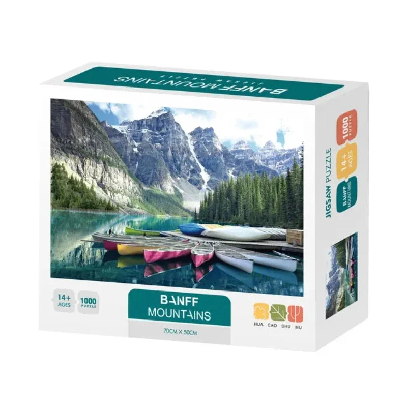 Jigsaw Puzzle 1000 Pieces Puzzles Games Toy Price In Pakistan l