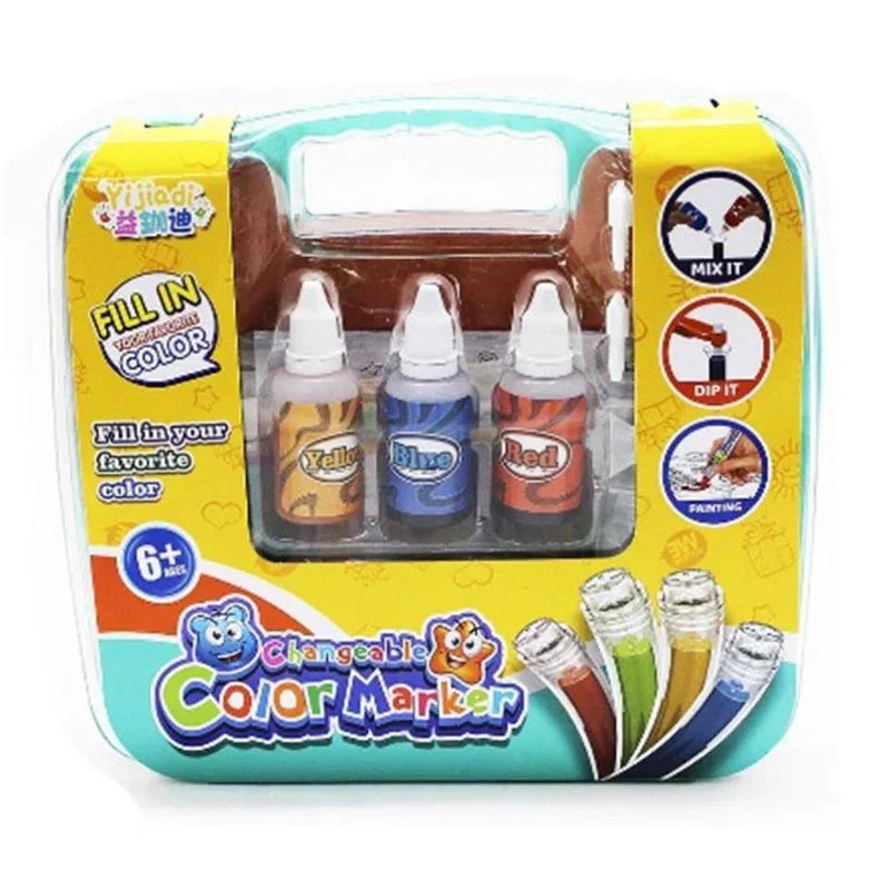 Color Changeable Marker Fill In Your favorite Color Toy