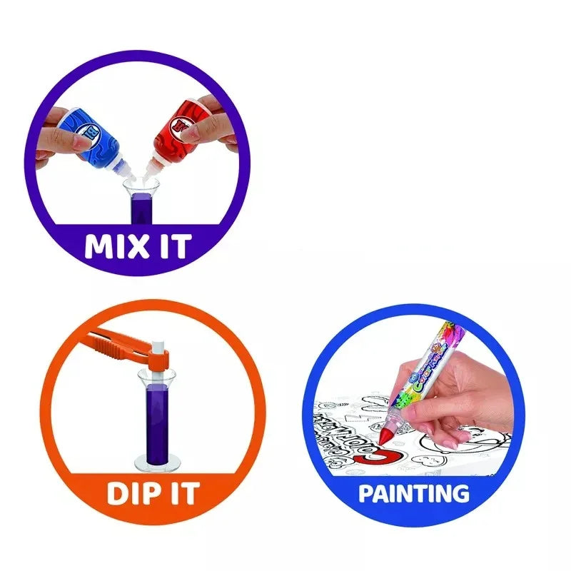 Color Changeable Marker Fill In Your favorite Color Toy