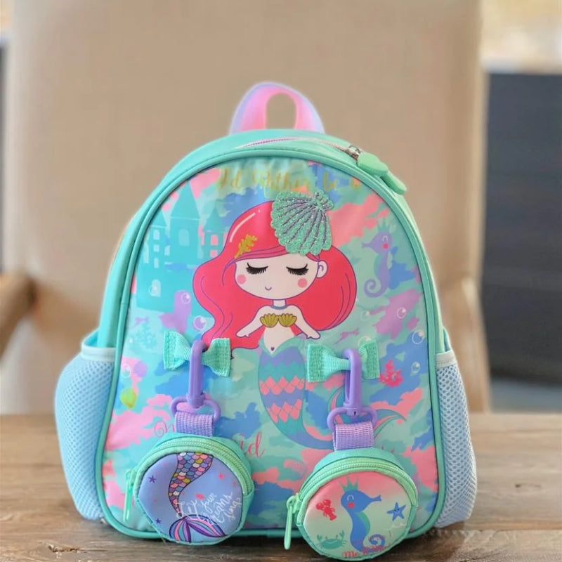 Vest Cute Cartoon School Bag For Kids