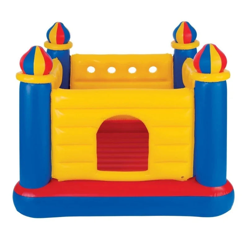 Intex - Jump-O-Lene Castle Bouncer (69X69X53) With 25 Plastic Balls (48259)