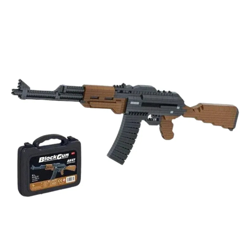 AK-47 Block Gun Toy For Kids