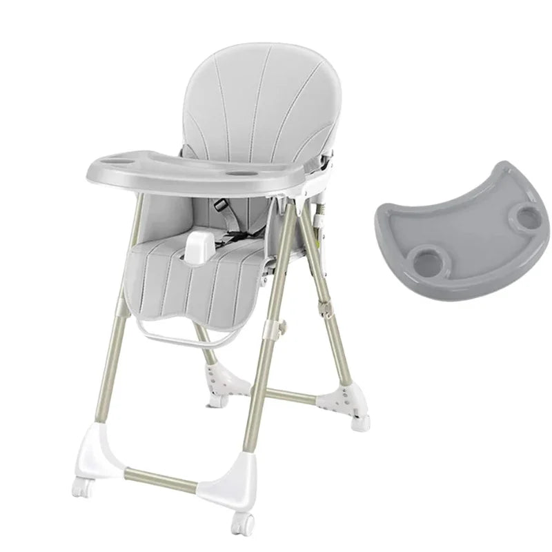 Adjustable Baby High Chair Comfortable and Stylish Feeding Seat for Kids