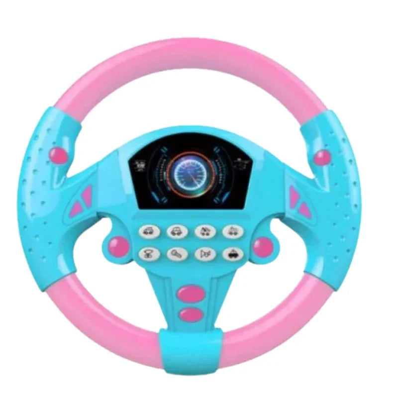 Car Steering Toy Musical Interactive for Kids Fun Learning Adventure