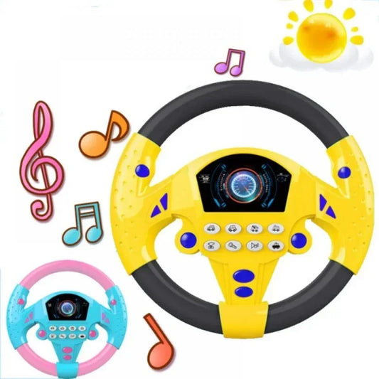 Car Steering Toy Musical & Interactive for Kids – Fun Learning Adventure (Deal)