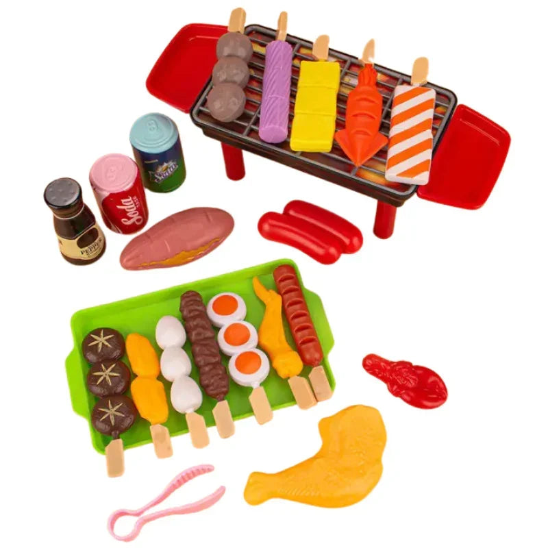 Kids Playhouse BBQ Set Fun & Interactive Barbecue Cooking Toy for Children