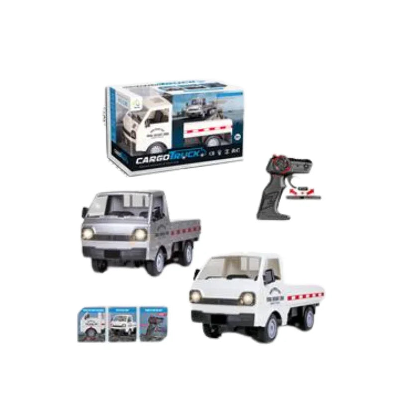 RC Cargo Pickup Truck – Realistic Remote Control Truck with Lights & Engine Sounds