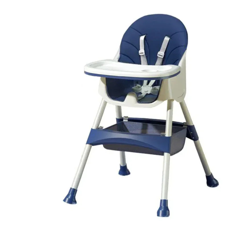 3-in-1 Adjustable Baby High Chair with Wheels – Dining, Rest & Play Solution for Babies and Toddlers
