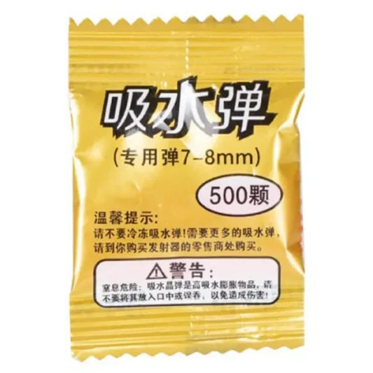 Water Gel Blaster Toys Growing Crystal Water Balls & Mini Round Soil Water Beads for Fun Play