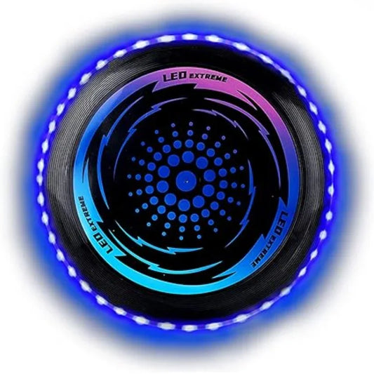 49 LED Light-Up Flying Disc – Ultimate 175g LED Frisbee for Nighttime Sports Fun