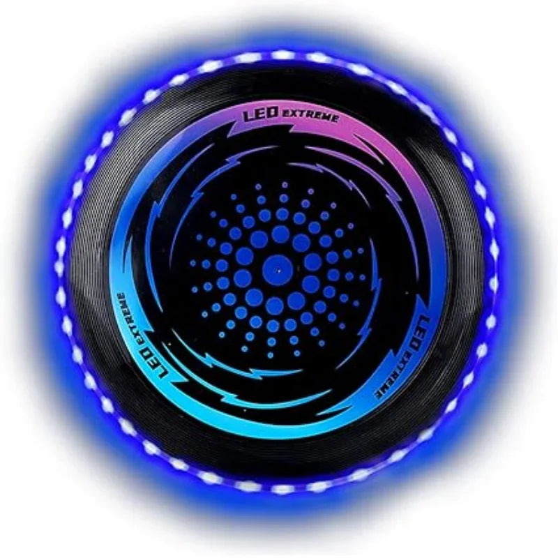 49 LED Light-Up Flying Disc – Ultimate 175g LED Frisbee for Nighttime Sports Fun