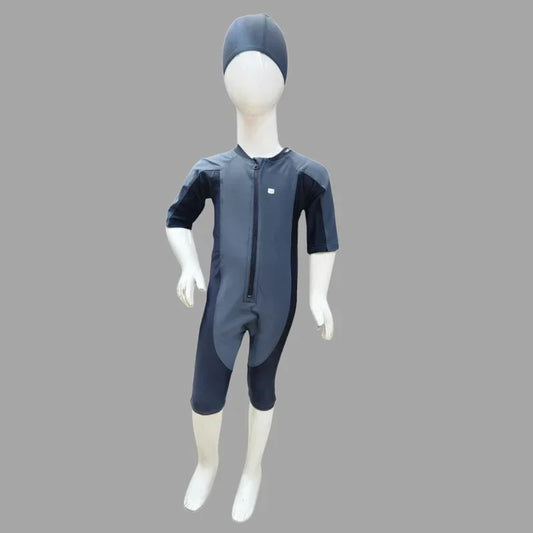 Boys' Half Sleeve Swimsuit Comfortable & Quick-Dry Design