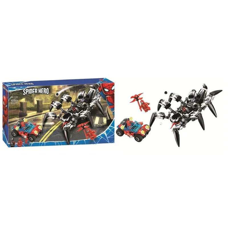 LEGO Marvel Avengers Venom Crawler – Buildable Battle Set with Spider-Man & Iron Man