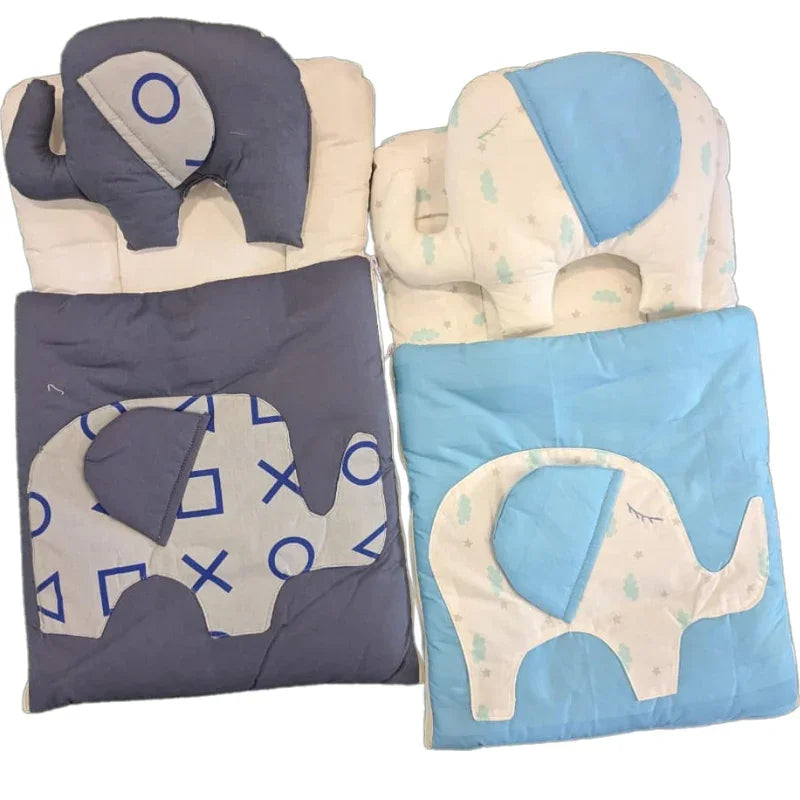 Elephant Snuggle Nest Baby Carry Bed with Soft Pillow Comfort