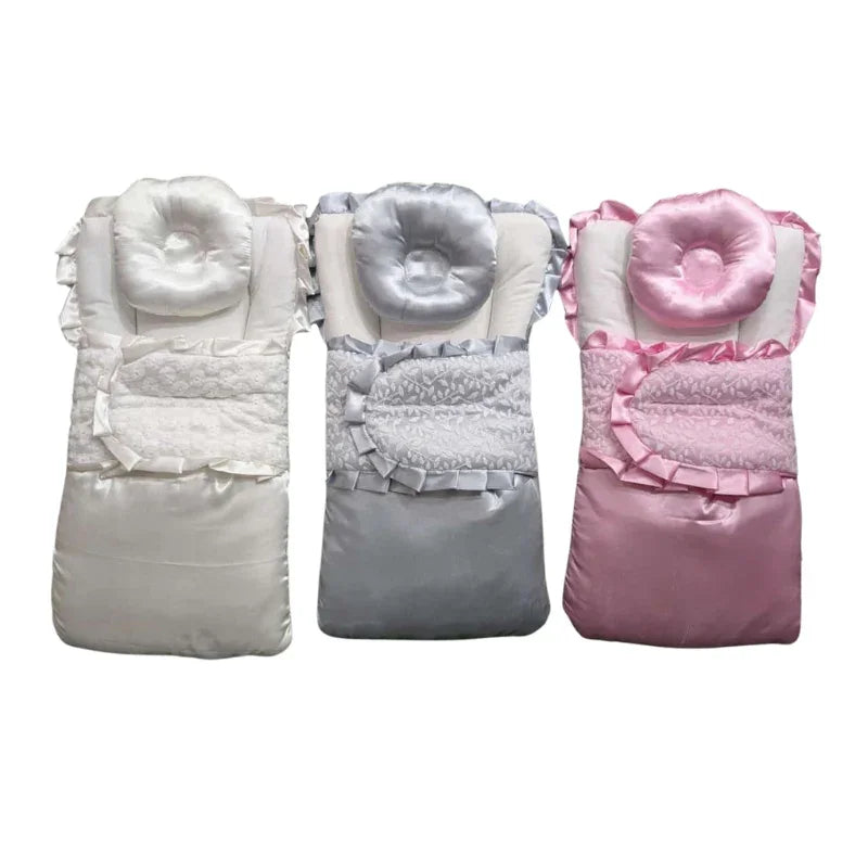 Baby Carry Nest – Luxe Comfort with Matching Pillow