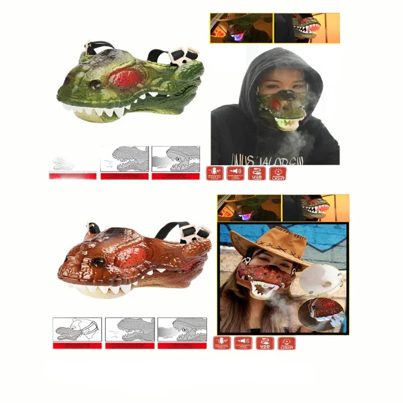 Jurassic Mask – Adjustable Dinosaur Adventure Mask For Kids