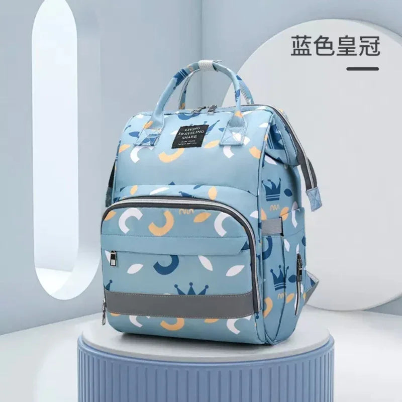 Unicorn Dreams Diaper Backpack – Stylish Storage for Mothers