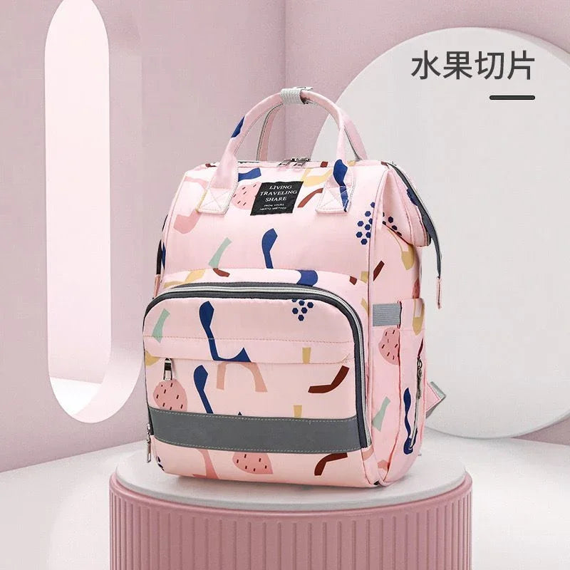 Unicorn Dreams Diaper Backpack – Stylish Storage for Mothers