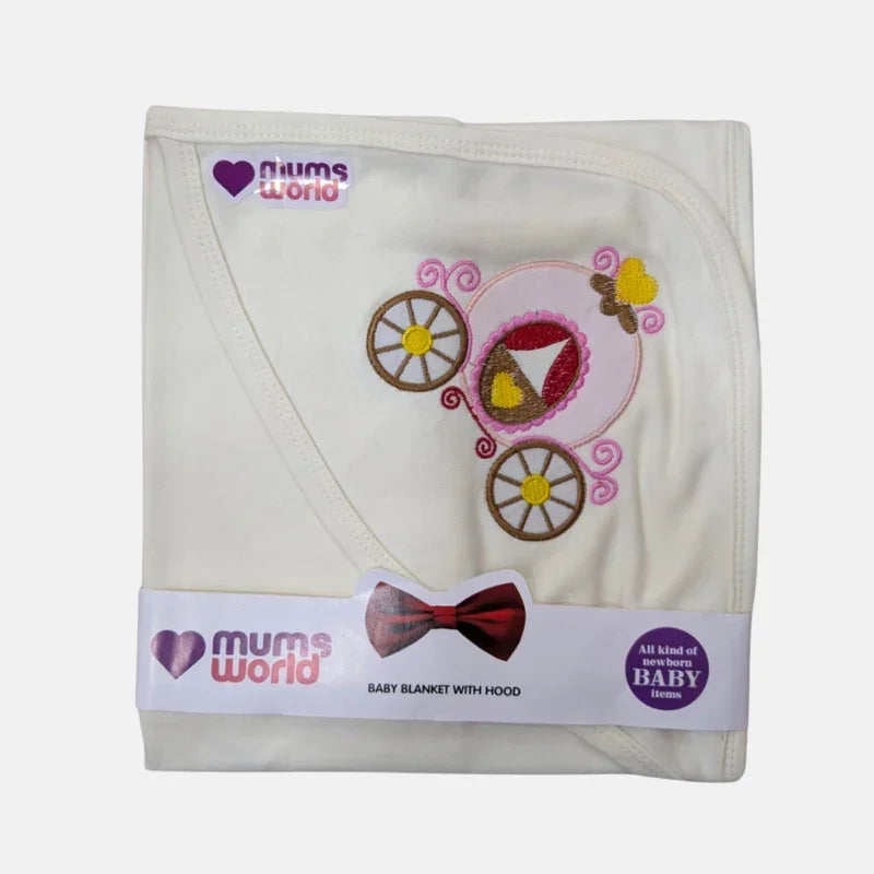 CozyCuddle Baby Hooded Wrapping Sheet – Soft, Snug & Made for Sweet Moments