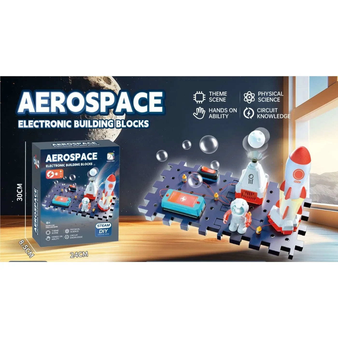 Aero Space Explorer – Electronic Building Block Set for Future Innovators