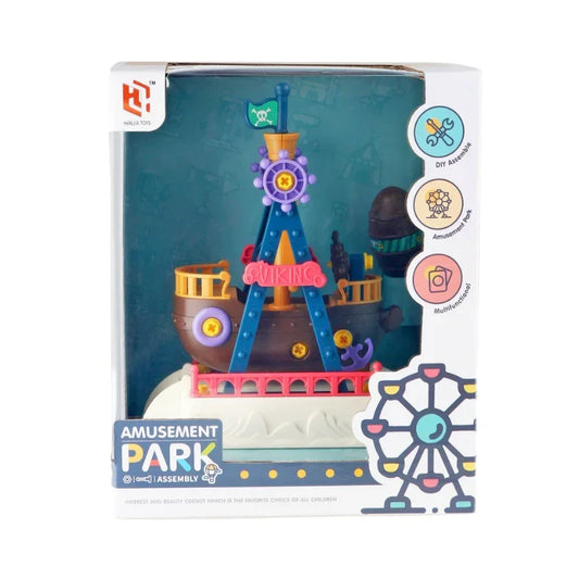 DIY Pirate Ship Forest Adventure Park  Fun Family Assembly Kit for Creative Play