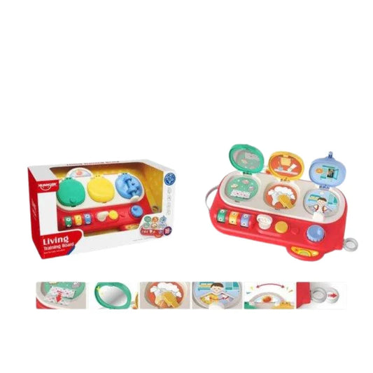 Baby Activity & Training Board Early Learning Sensory Play Toy for Toddlers