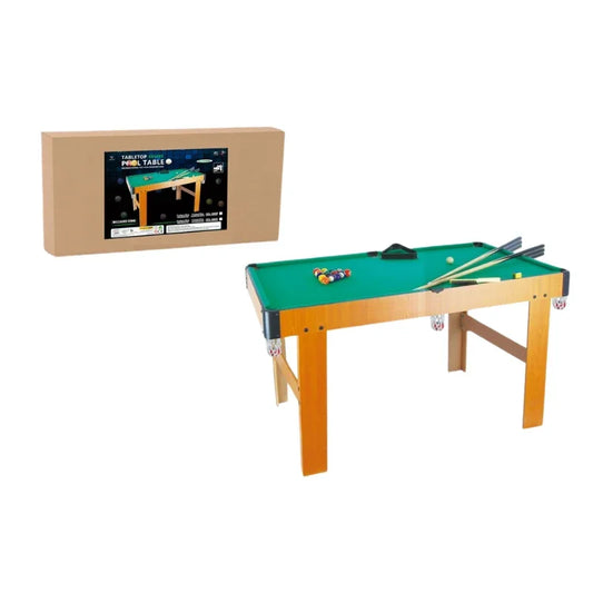 Mini Billiard & Snooker Table Set Compact Indoor Game for Kids & Family Fun