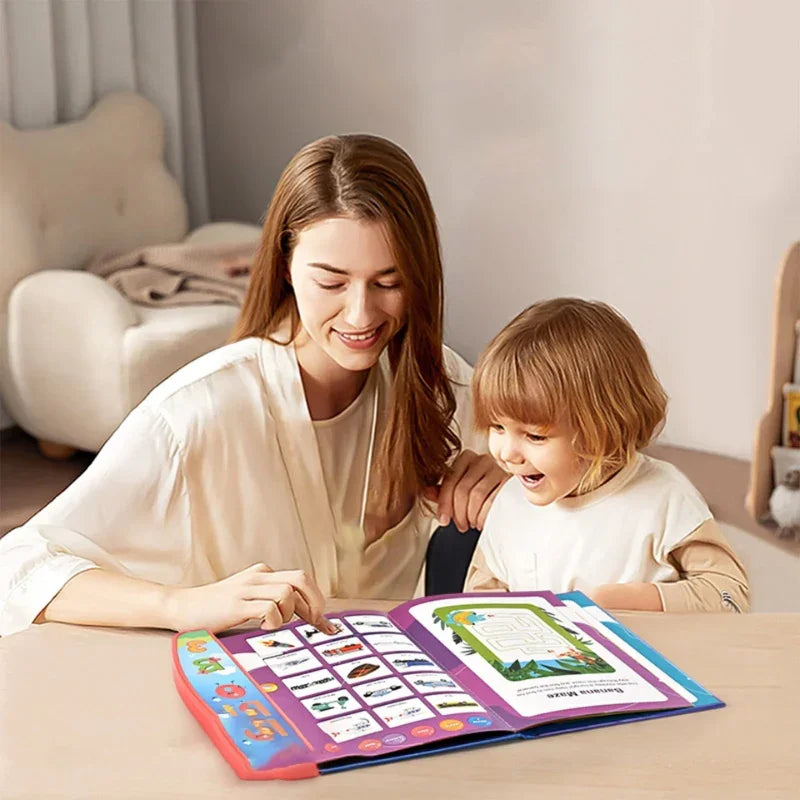 Toys English Learning Book Toys Fun, Talking Book for Curious Kids