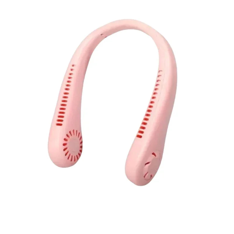 Wearable Neck Fan – Hands-Free Cooling with Style and Comfort