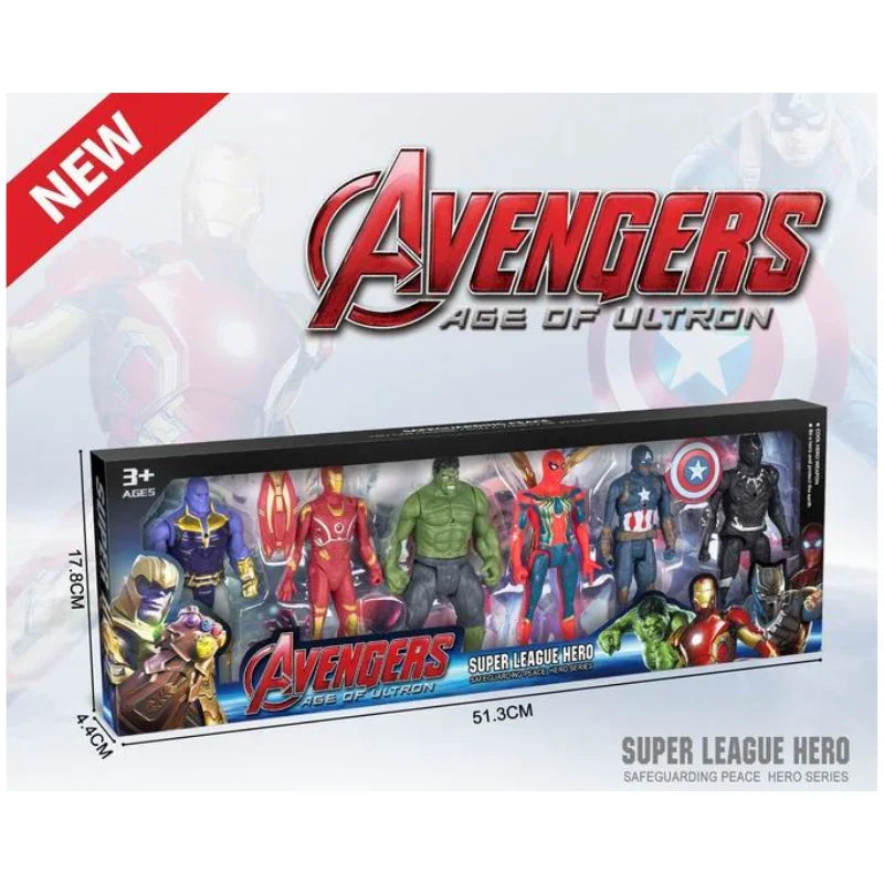 Avengers Endgame Hero Action Figure Set Complete Collection of Superhero Legends