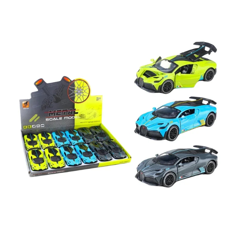 Diecast Pullback Car  1:36 Bentley Alloy Model with Lights & Sound