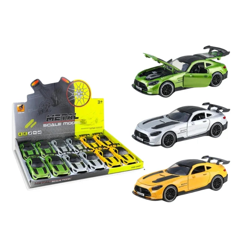 Diecast Pullback Car  1:36 Bentley Alloy Model with Lights & Sound