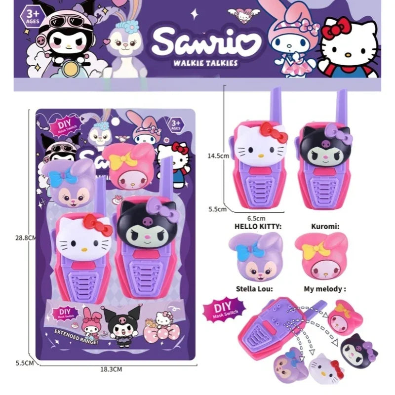 Hello Talkies Sanrio Walkie Talkies for Fun & Friendship
