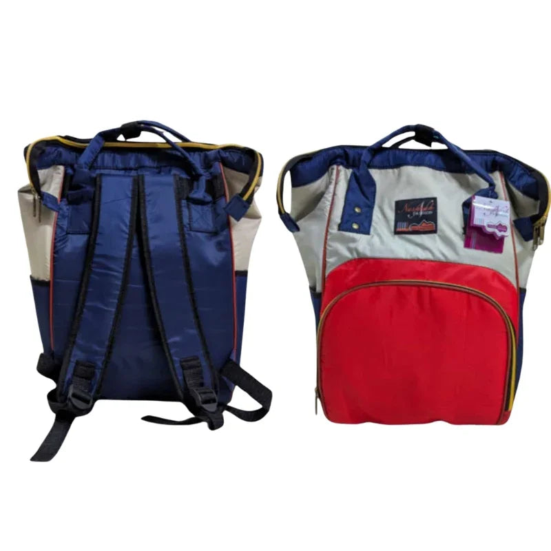 Mummy Diaper Bag Large Capacity, Multi-Functional Stylish Backpack